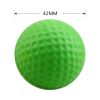 10Pcs Golf Balls PU Foam Elastic Indoor Outdoor Golf Practice Driving Range Children Putting Golf Supplies - Blue - CN