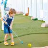10Pcs Golf Balls PU Foam Elastic Indoor Outdoor Golf Practice Driving Range Children Putting Golf Supplies - Red - CN