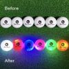 6pcs Led Golf Balls; Golf Gifts For Men; Long Lasting Bright Night Sports 6 Colours With Gift Box - Urethane - 1.7in