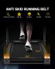 Foldable Treadmill with Incline, Folding Treadmill for Home Electric Treadmill Workout Running Machine, Handrail Controls Speed, Pulse Monitor,APP - a