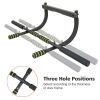 Wall Mounted Pull Up Bar Exercise Chin Bar Portable Dip Bars for Indoors Home Gym - as Pic