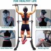 Sport Power Tower Workout Dip Station Pull Up Bar, Height Adjustable Multi-Function Dip Stand for Home Gym Strength Training Fitness Equipment - as pi