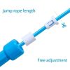Speed Jump Rope; Professional Men Women Gym PVC Skipping Rope Adjustable Fitness Equipment - Blue
