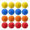 12pcs/Pack Golf PU Ball Soft Ball Practice Ball - Mixed Color